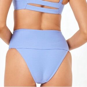 NWOT L*Space X‎ Anthropologie Desi Bikini Bottom Baby Blue